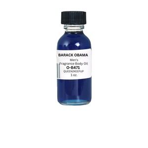 Barack Obama Men's Body Oil Fresh Distinguished Spicy Elegant Similar Scent 1 oz